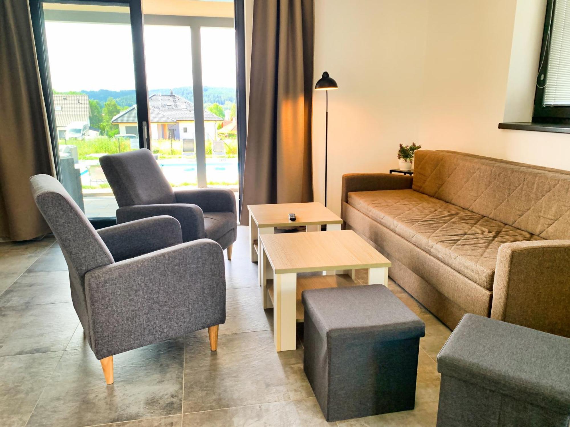 Apartmanove Domy Lipno 1 Frymburk Eksteriør billede