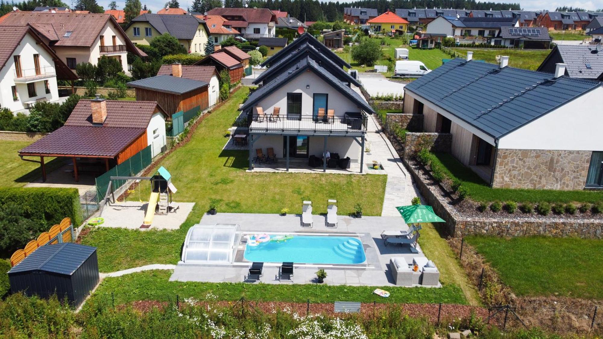 Apartmanove Domy Lipno 1 Frymburk Eksteriør billede